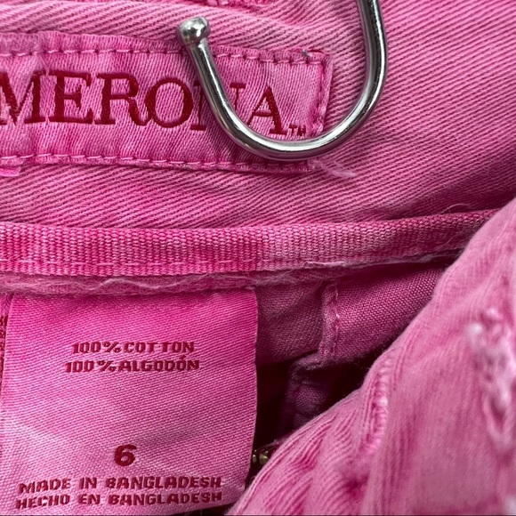WOMEN’S MERONA PINK SHORT SHORTS - Picture 3 of 7